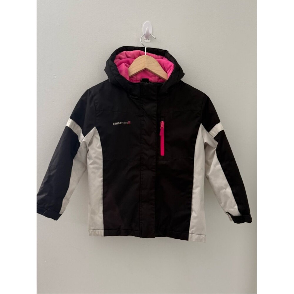 Swiss Tech Jacket Winter Coat Snow Ski 6 / 6X Girls Pink SwissTech